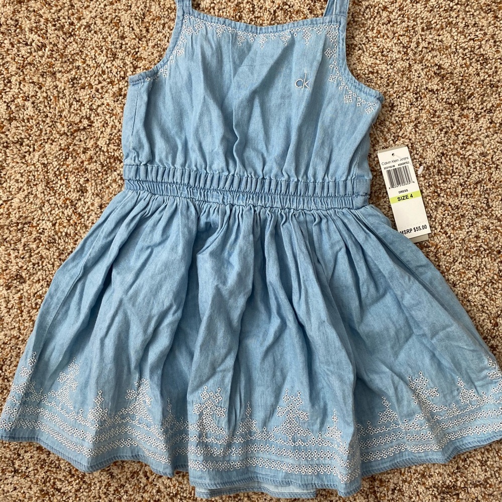 Denim dress